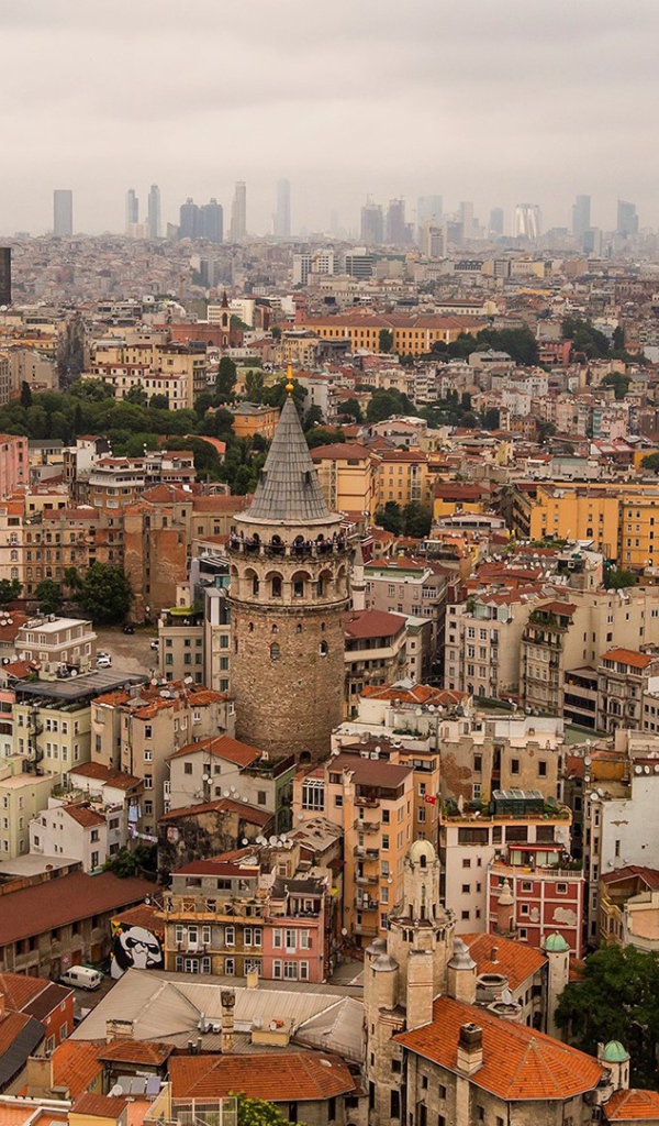 Галатская башня в Стамбуле, Турция