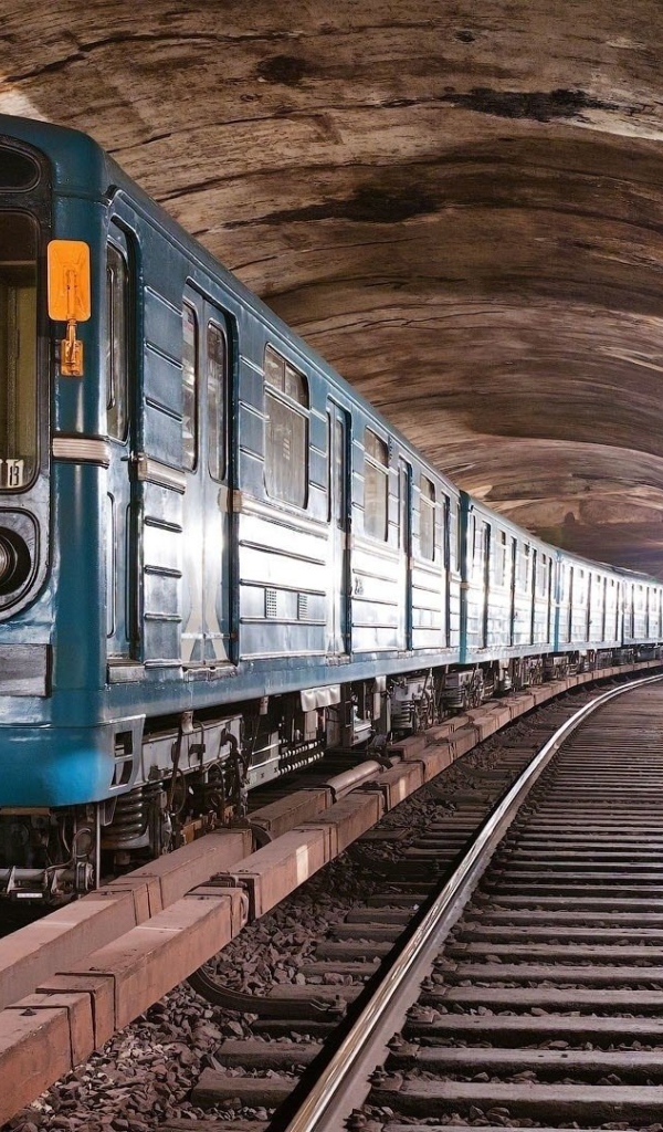 В тоннеле московского метро