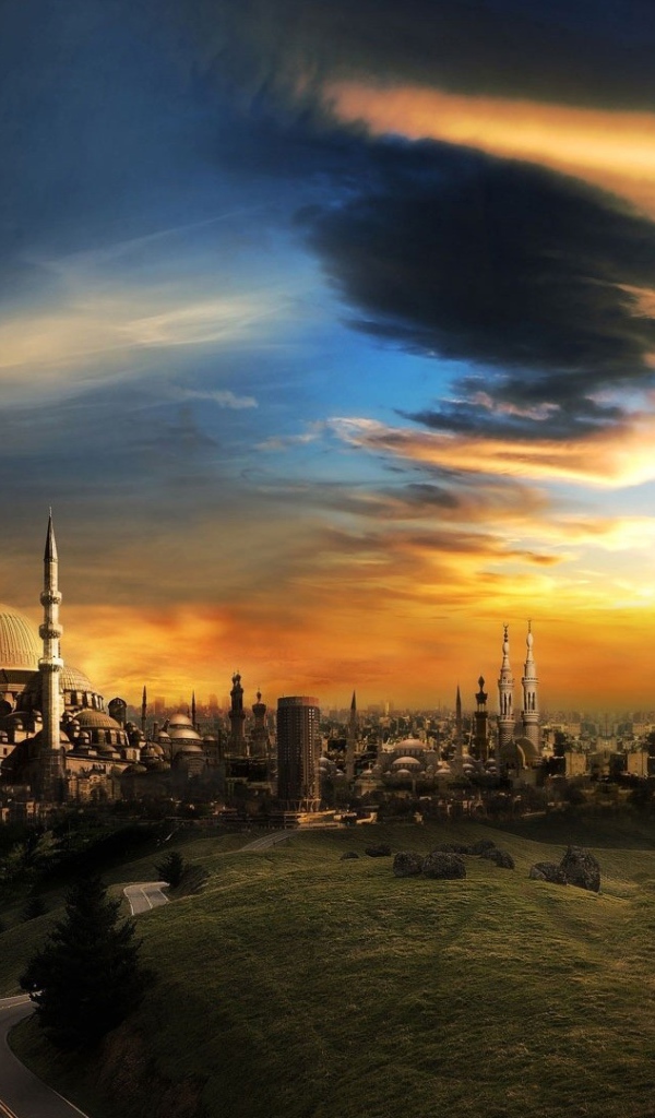 Большой город на Востоке