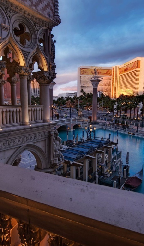 Маленькая Венеция в Лас-Вегасе