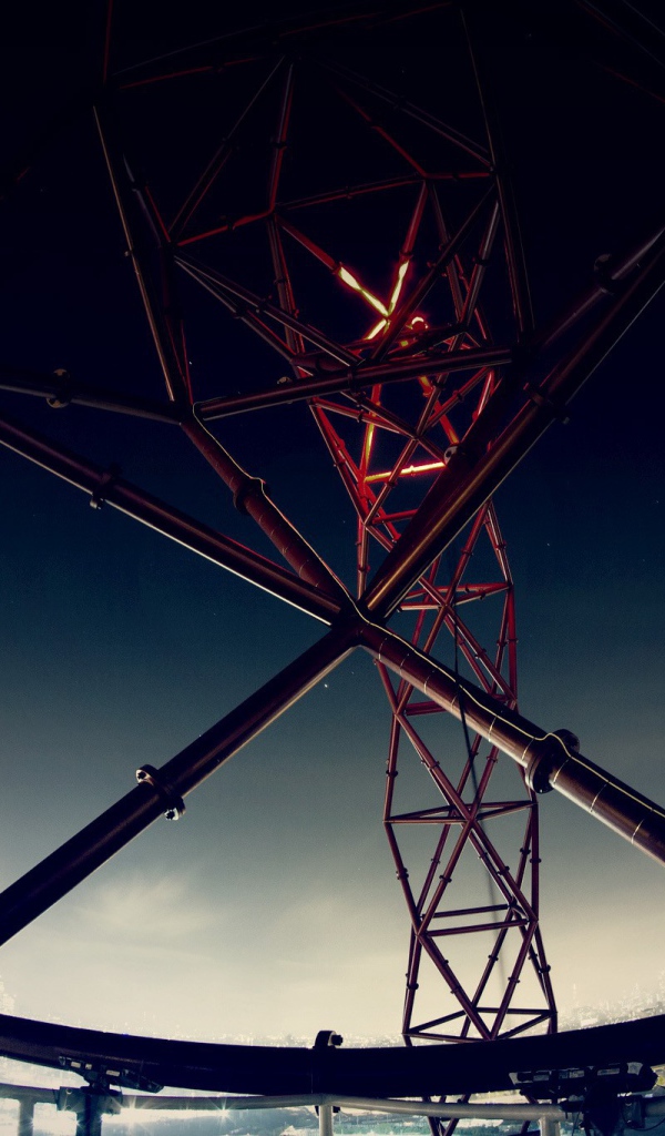 Металлические конструкции телевышки