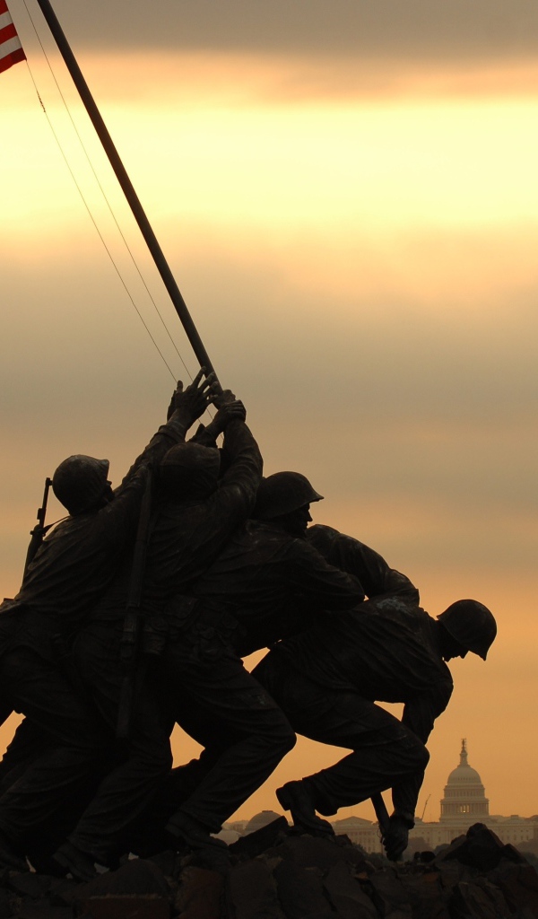 Памятник солдатам в Вашингтоне