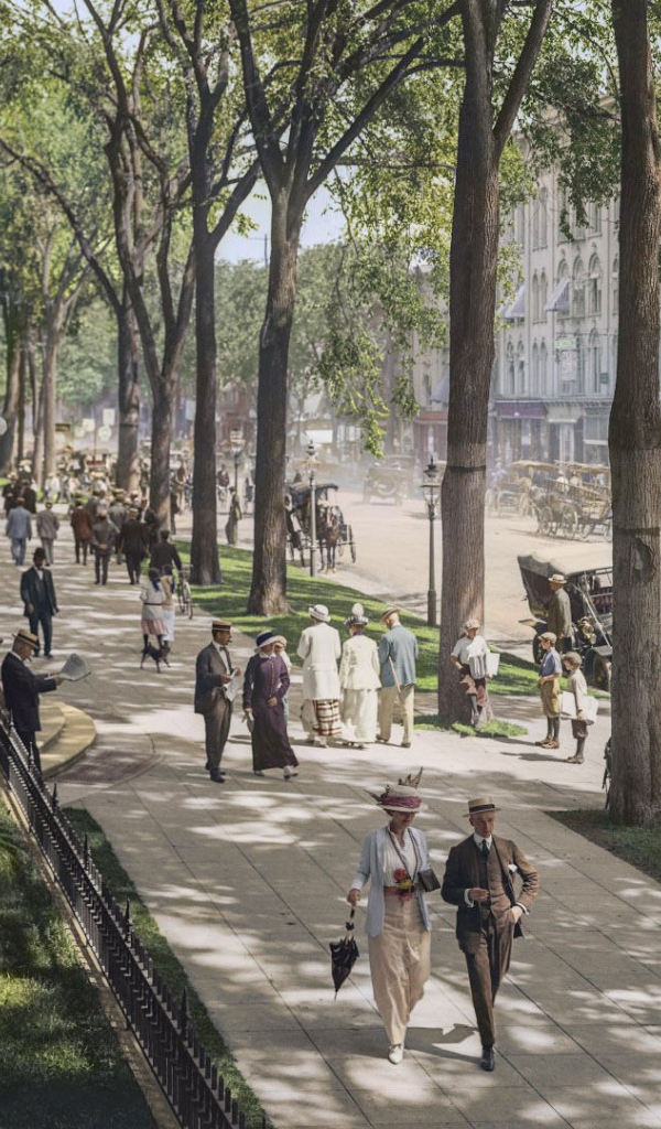 Нью-Йорк в 1915 году