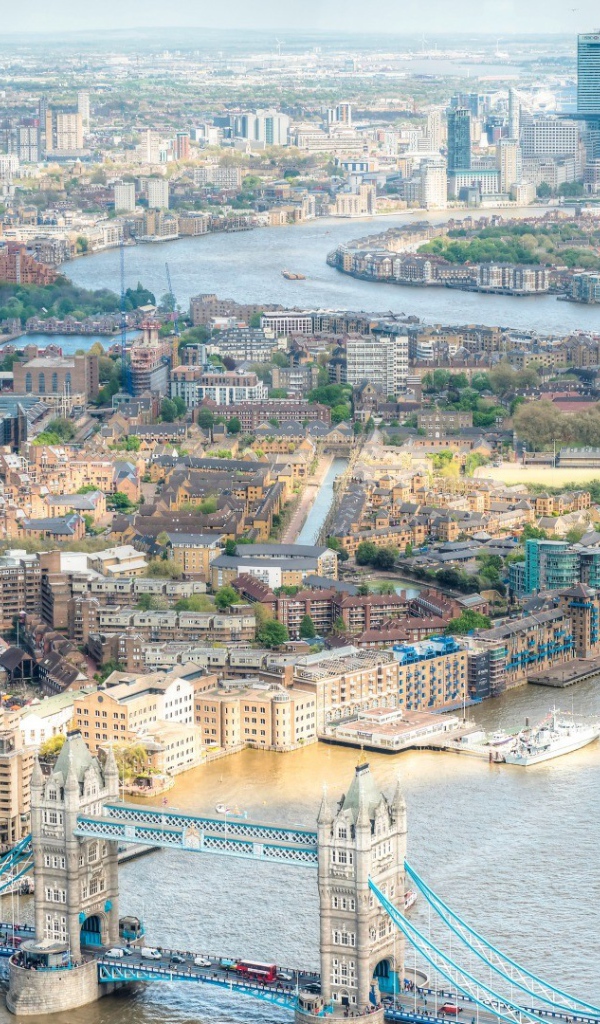 Панорама центральной части Лондона