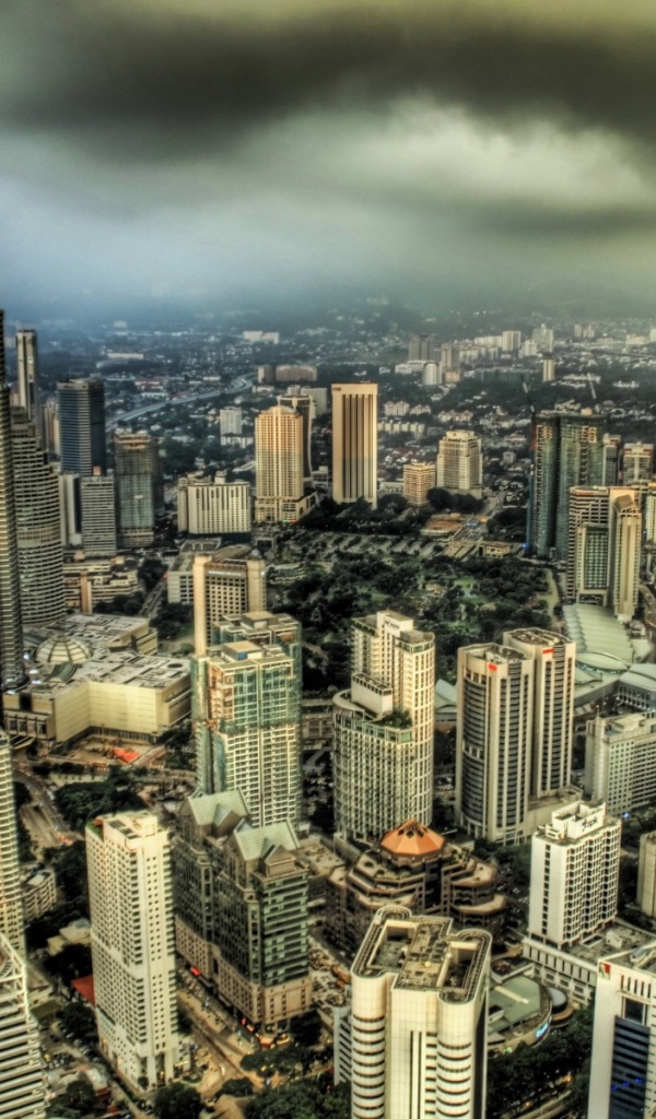 Панорама города Куала-Лумпур