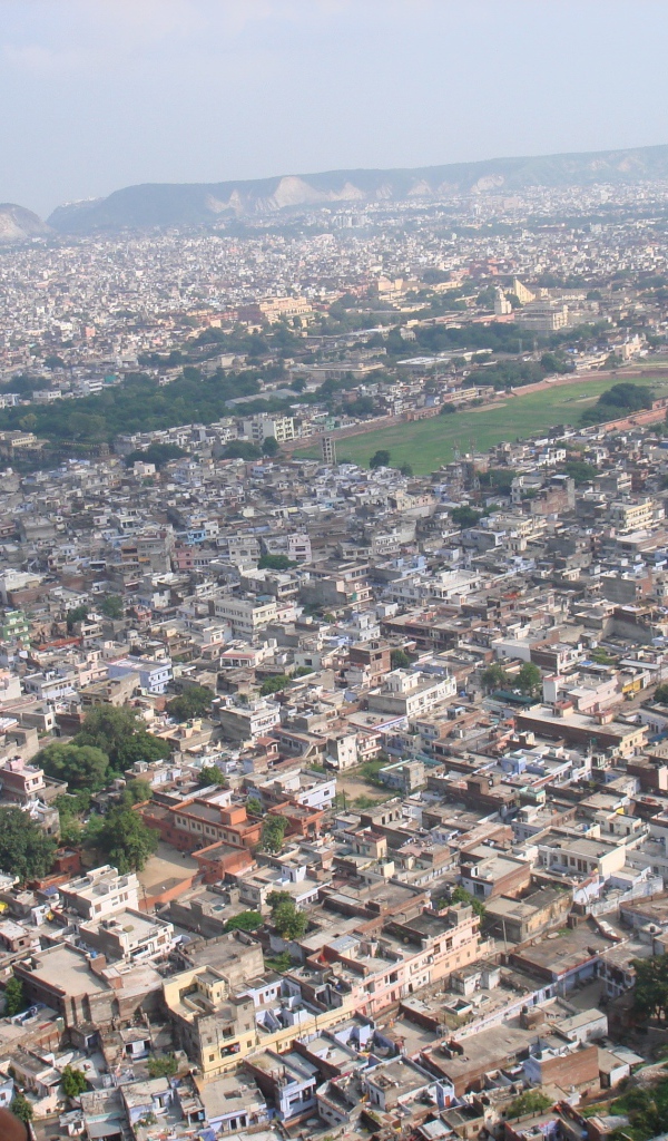 Панорама города в Индии