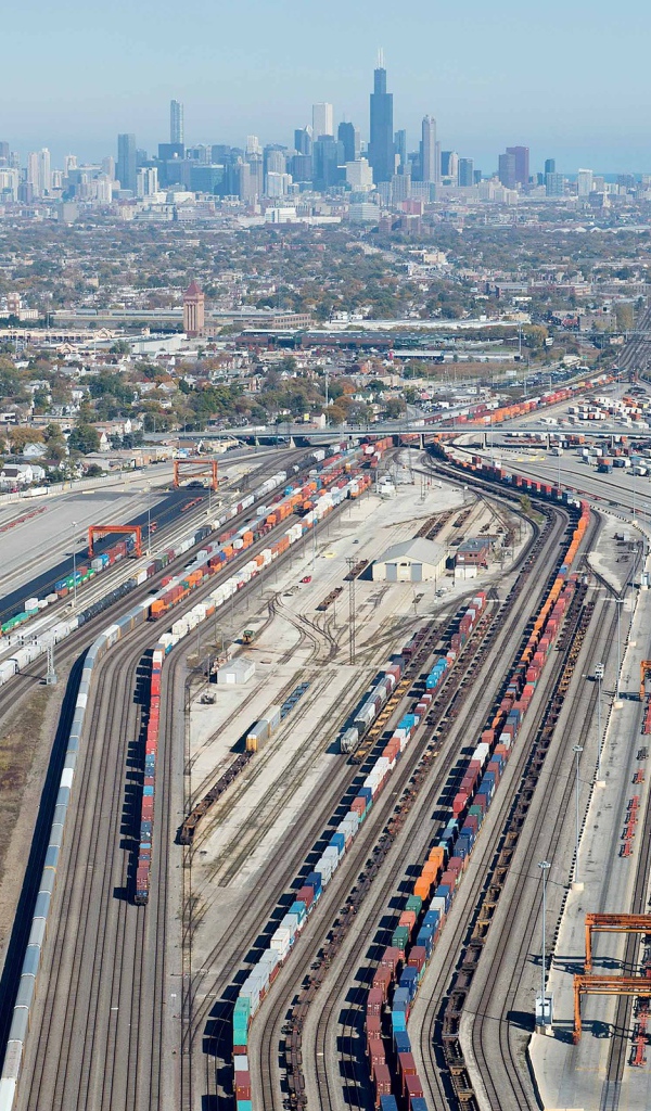 Железная дорога в Чикаго