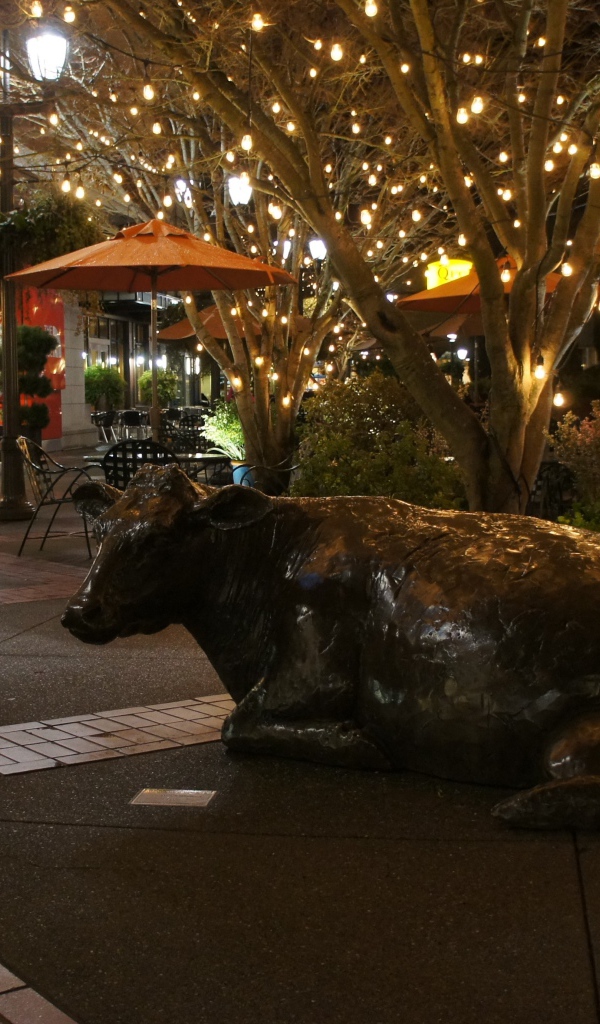 Скульптуры на улице Сиэтла