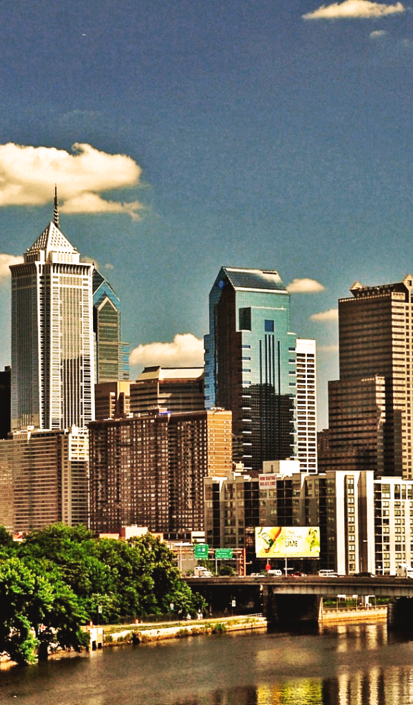 Небоскребы города Филадельфия