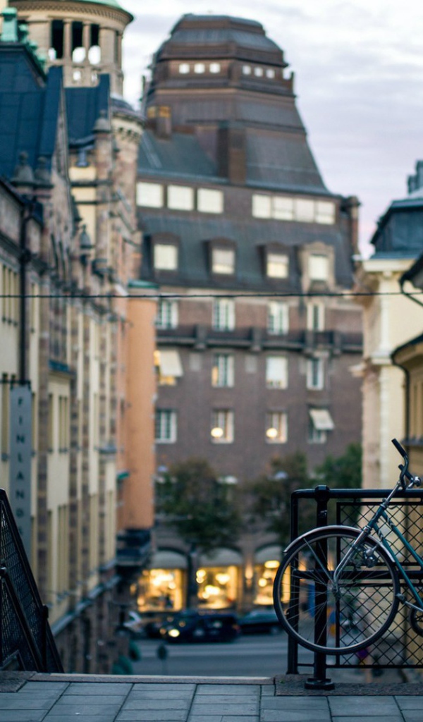 Улица в городе Стокгольм, Швеция