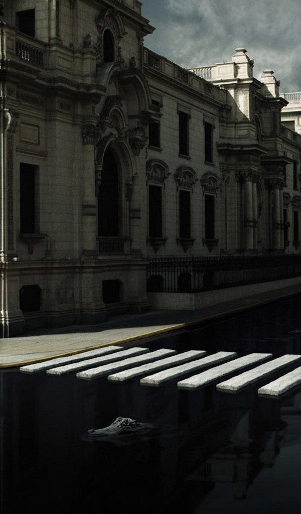 Улица с крокодилами