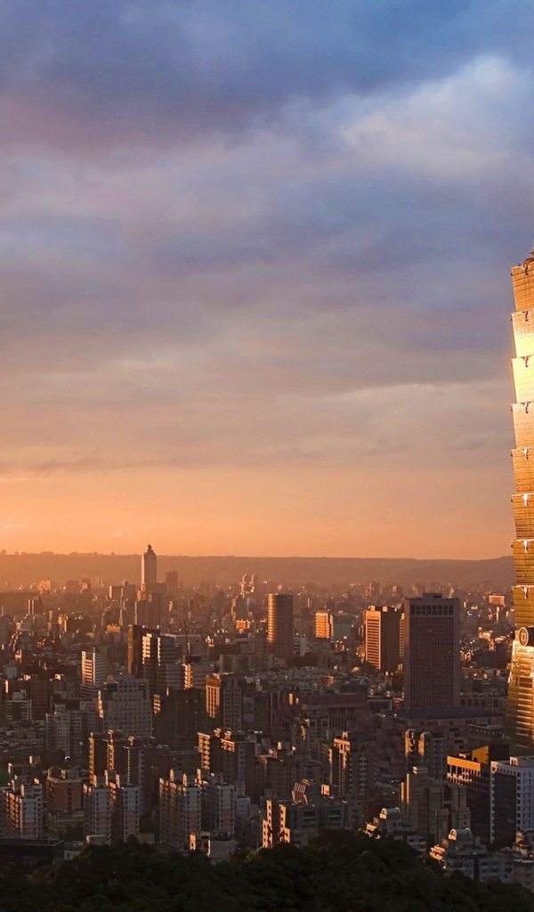 Небоскреб Тайпей 101 на Тайване