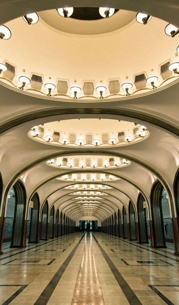 Станция метро в Москве