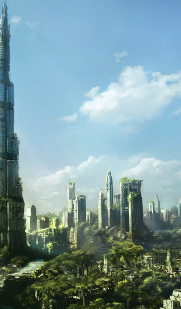 Руины города Дубай