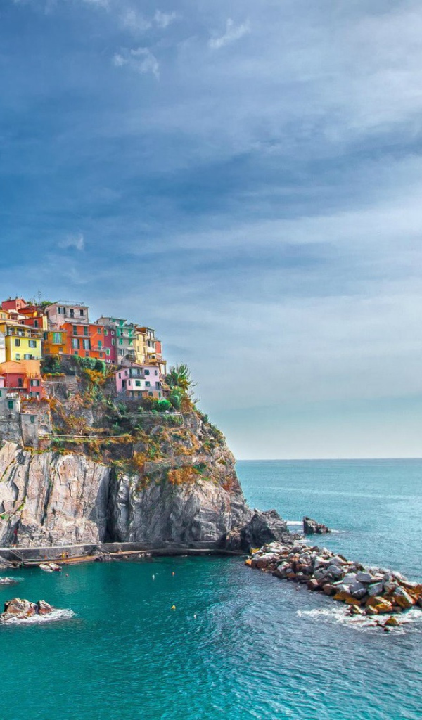 Городок Манарола, Италия