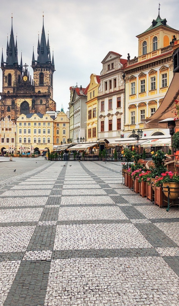 Городская площадь в Праге, Чехия