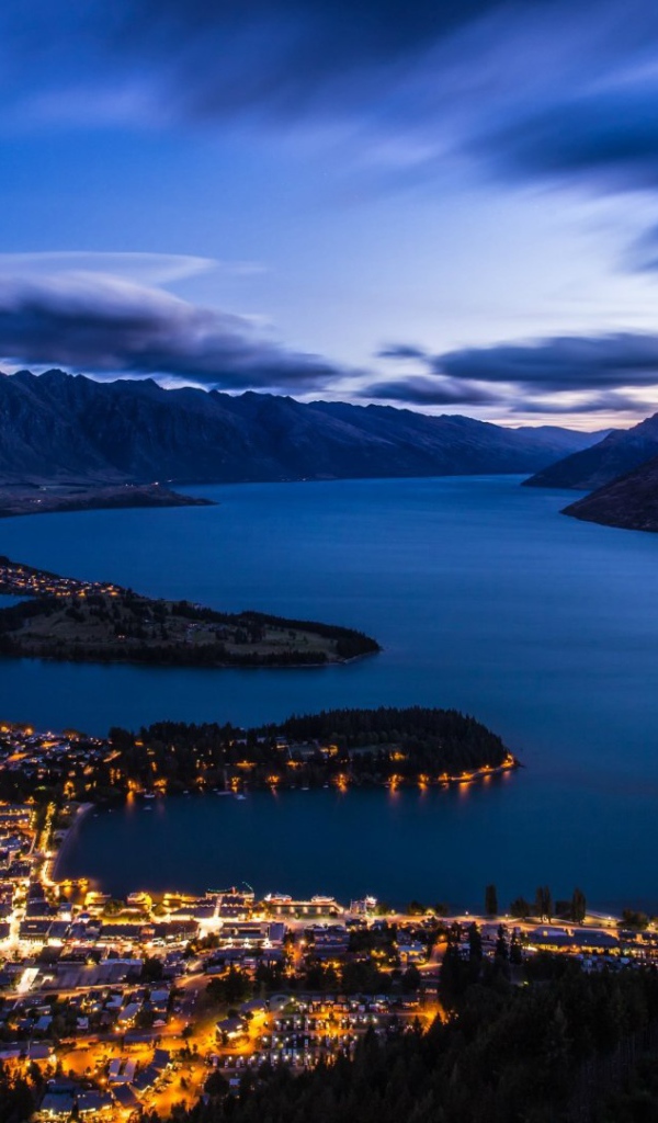 Городок в Новой Зеландии