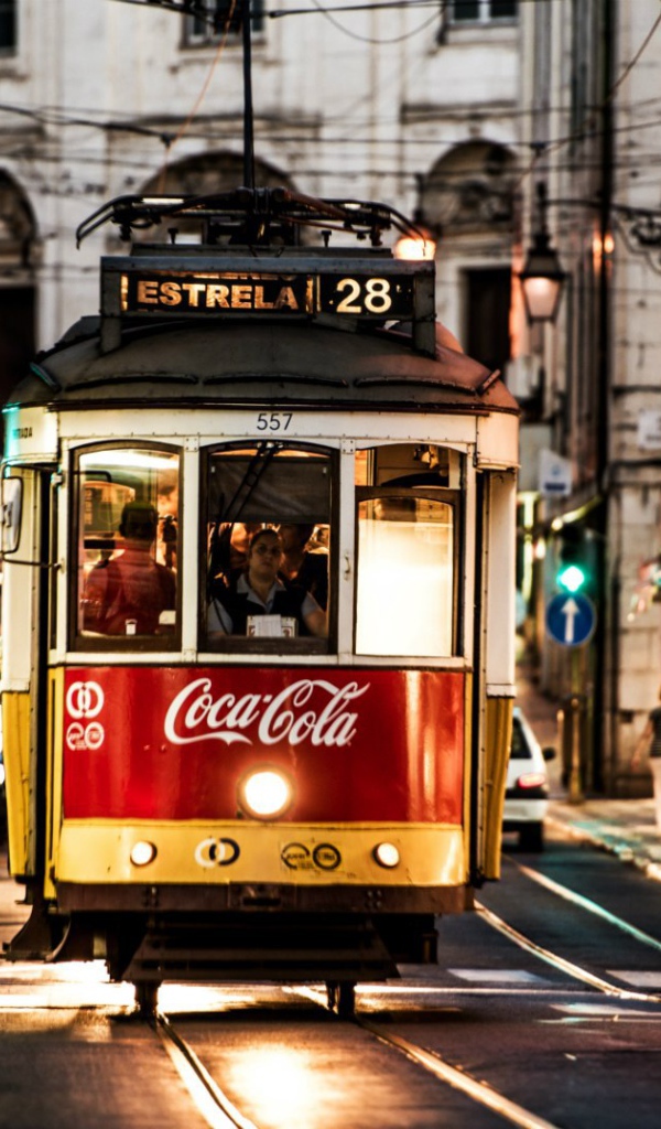 Трамвай в Лиссабоне, Португалия