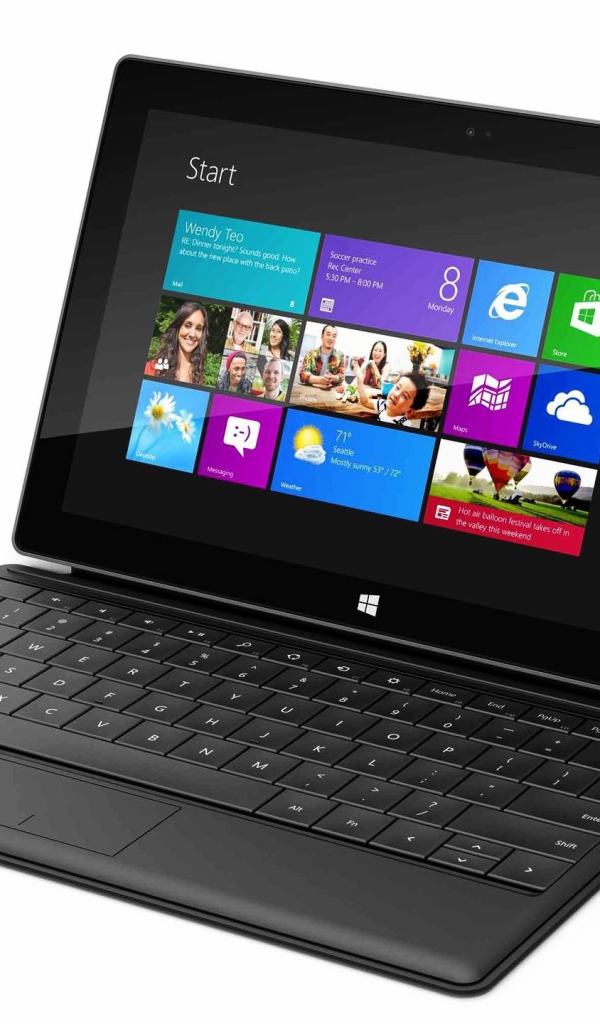 Ноутбук с тачскрином с ОС Windows 10