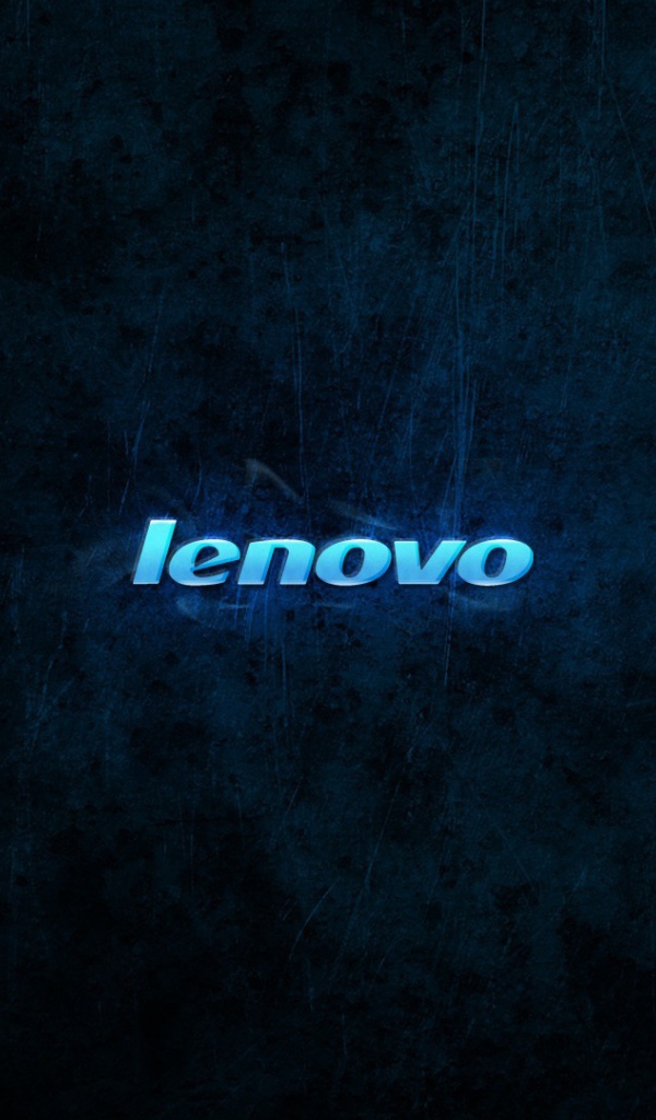 Неоновый логотип Леново