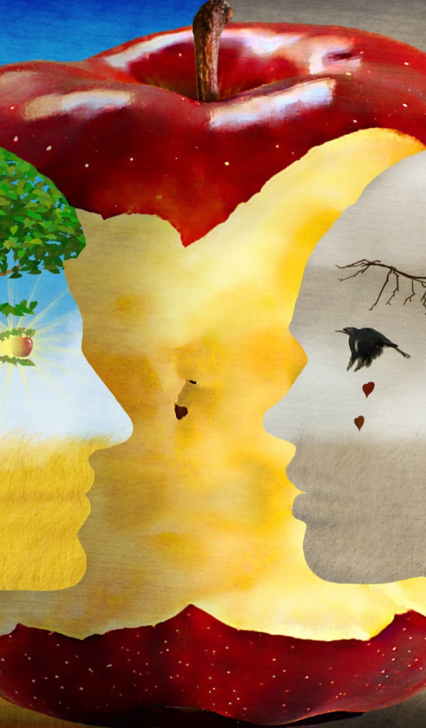 Огрызок яблока между жизнью и запустением