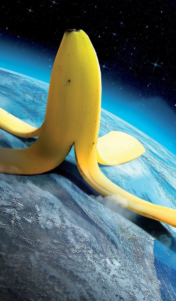 Банановая кожура на планете