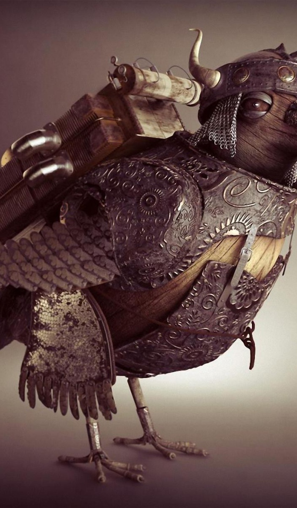 Птица в боевой броне