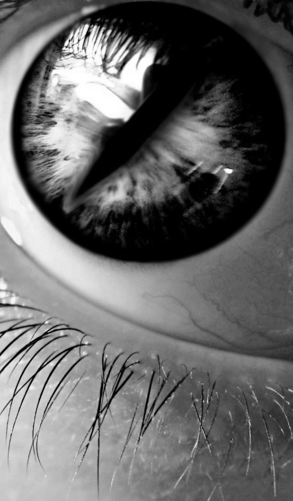 Черный зрачок в глазу