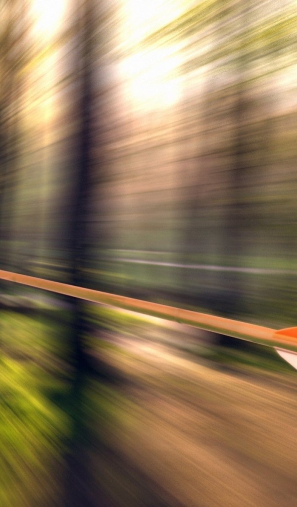 Стрела быстро приближается к цели