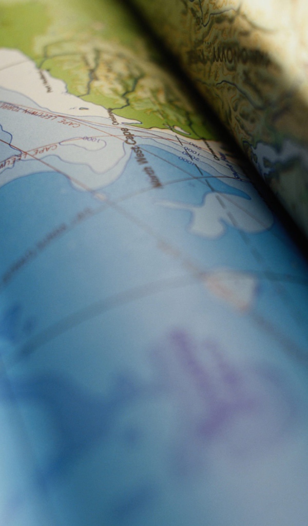 Сверток географических карт