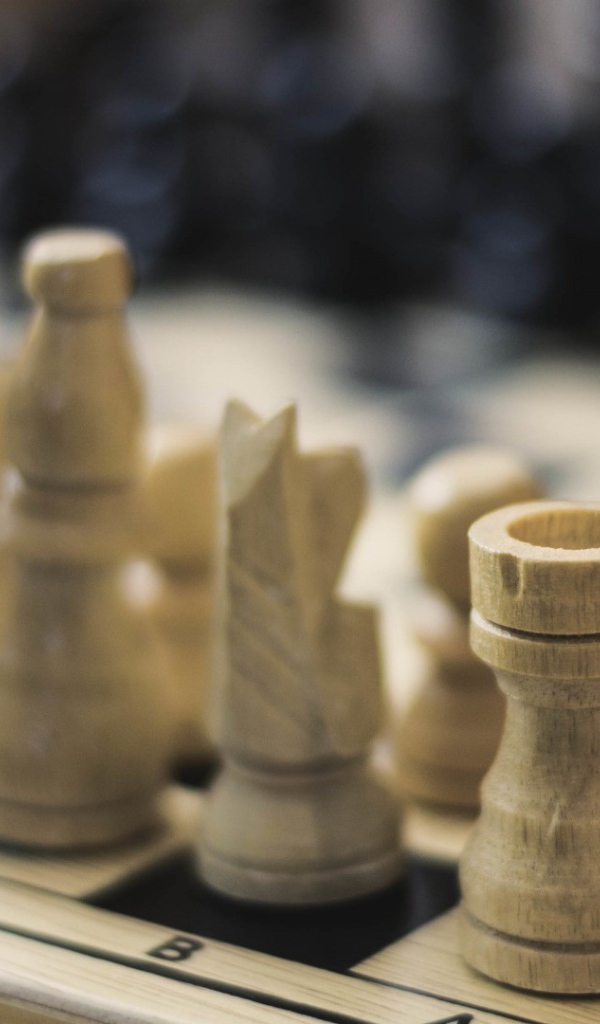 Шахматные фигуры из дерева