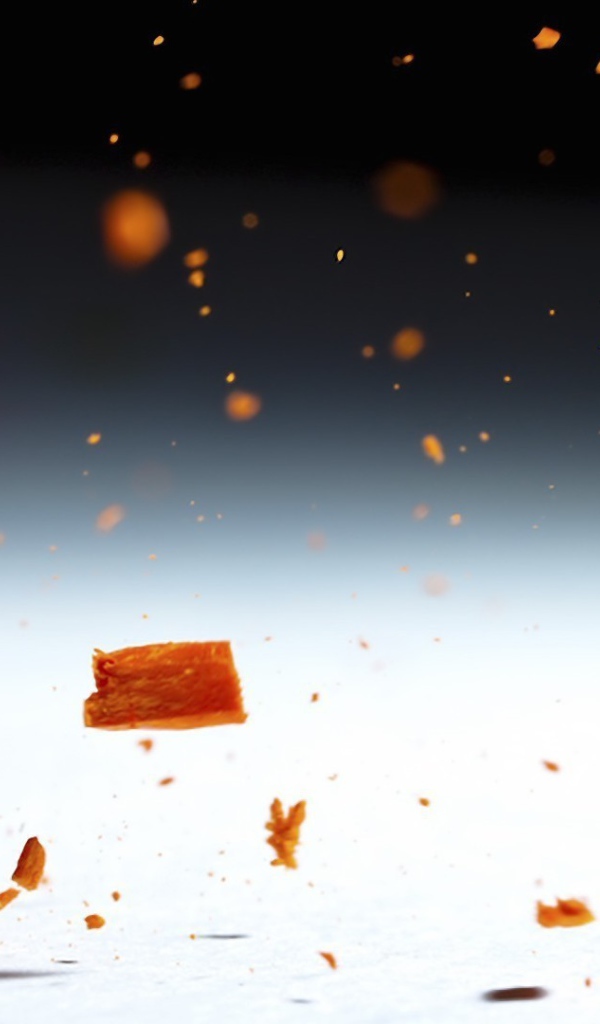 Крупный план оранжевого карандаша