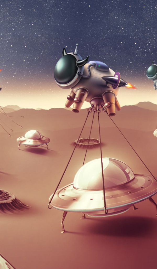 Коровы похищают инопланетян