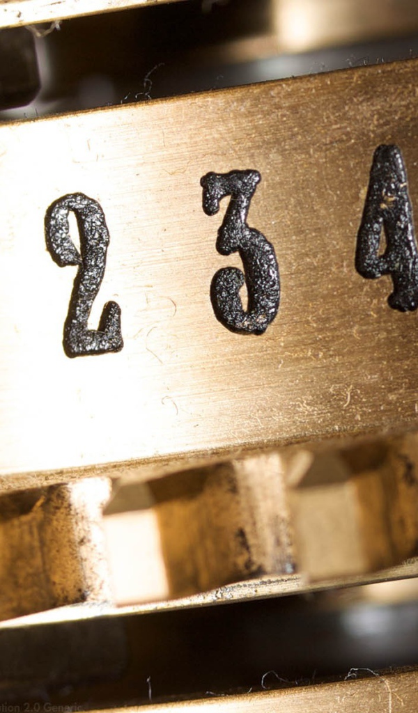 Циферблат кодового замка