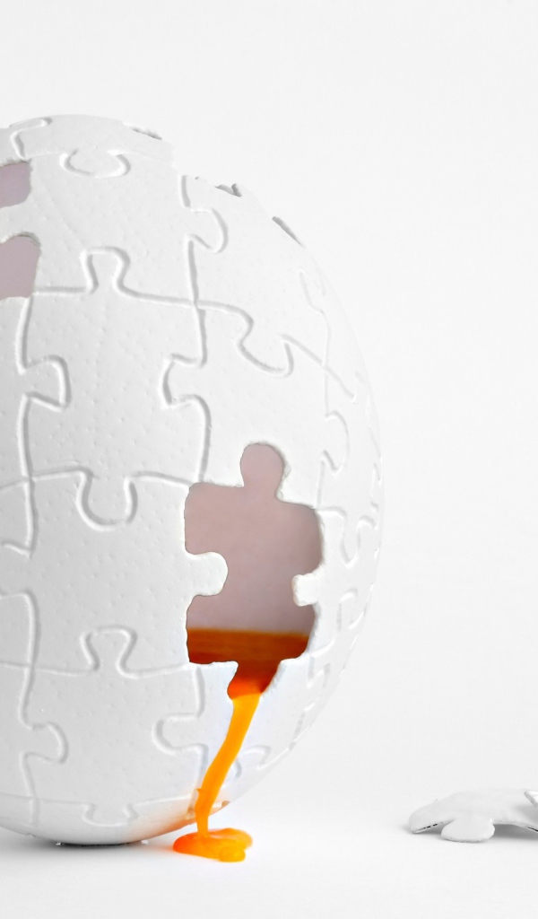 Яйцо из пазлов