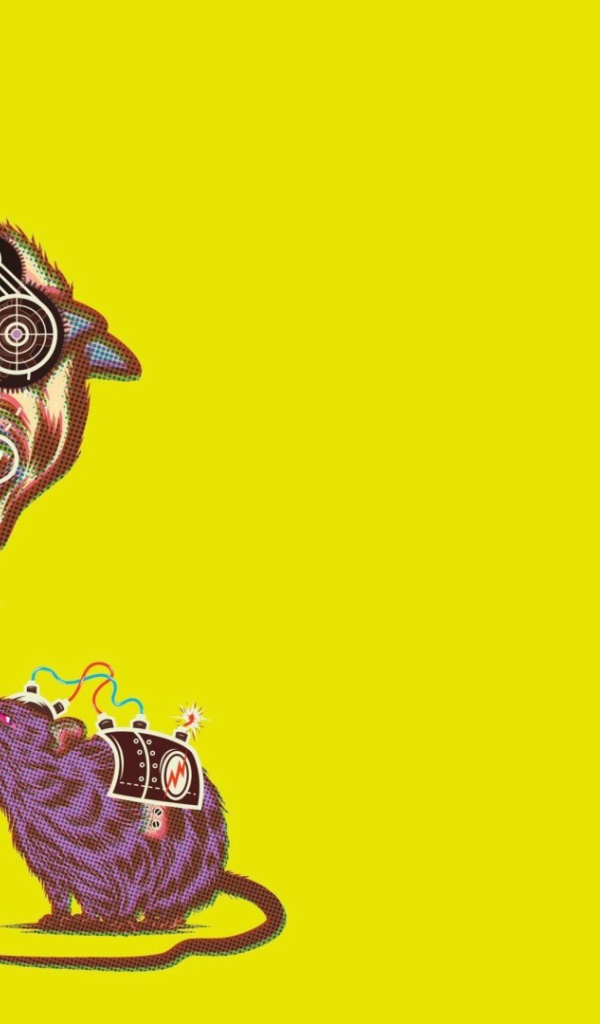 Электрический кот ловит электрическую мышь