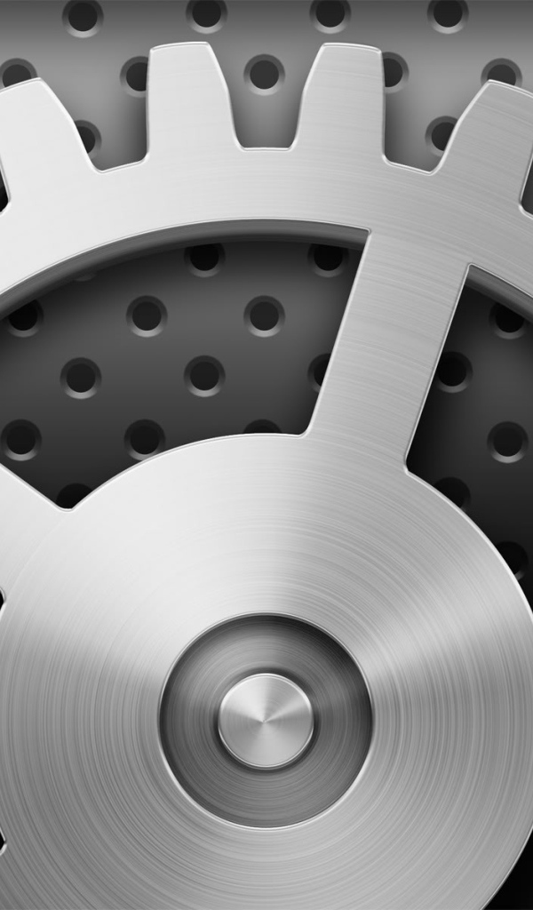 Шестеренки из белого металла