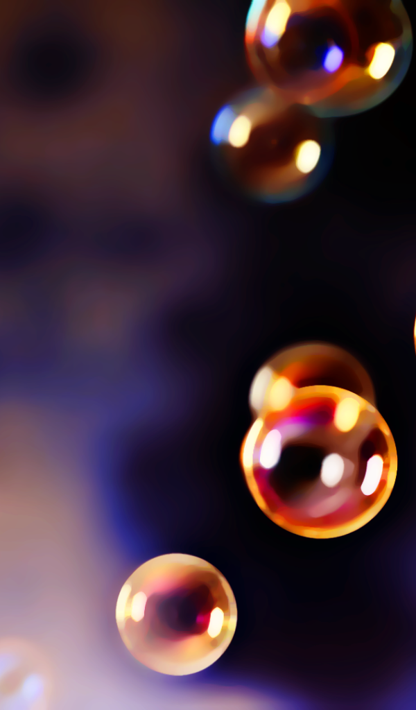 Блики на мыльных пузырях
