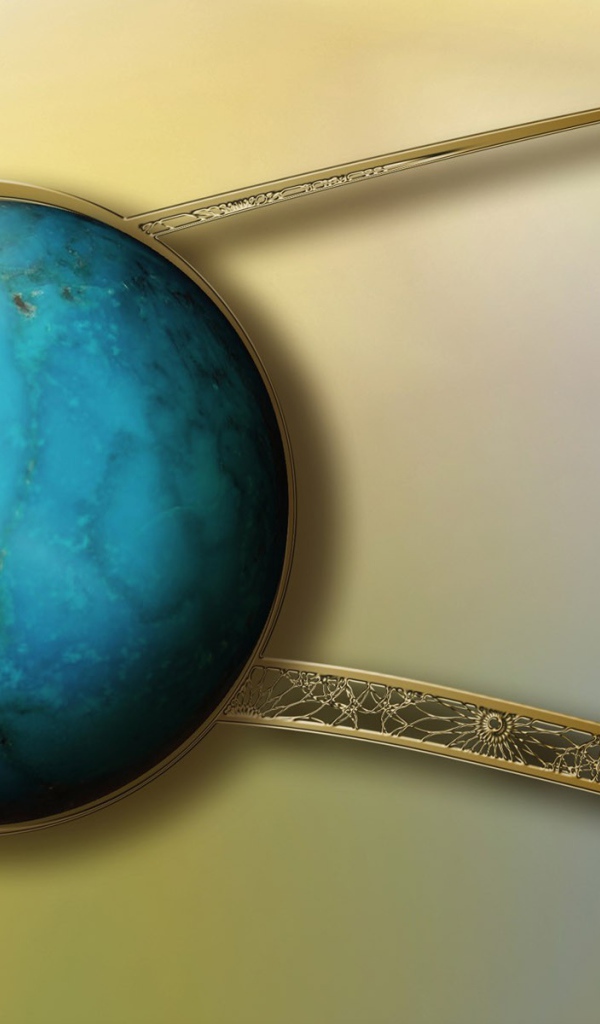 Драгоценный камень в оправе