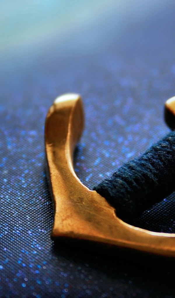 Брелок в виде якоря