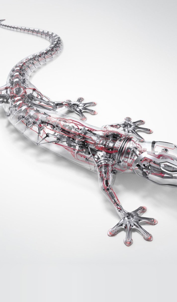 Ящерица плод высоких технологий