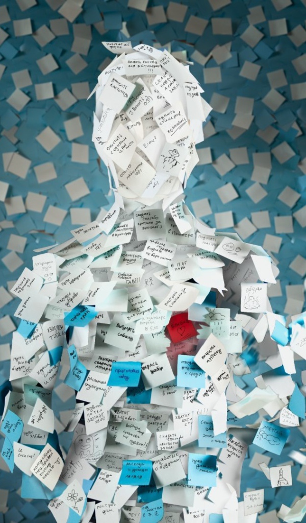 Человек из стикеров