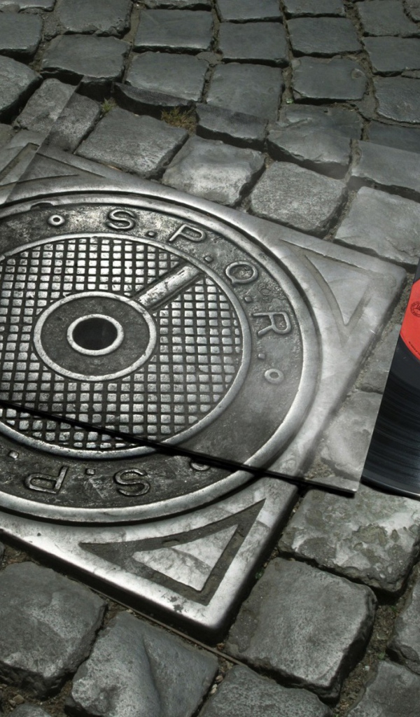 Маскировка конверта для пластинки