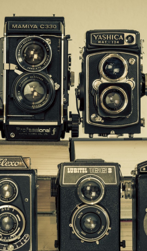 Модели старых фотоаппаратов