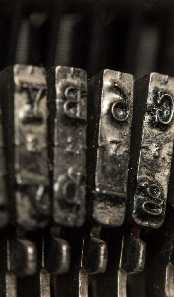 Печатающие головки механической машинки