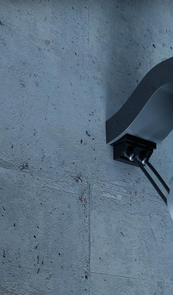 Камера слежения на стене