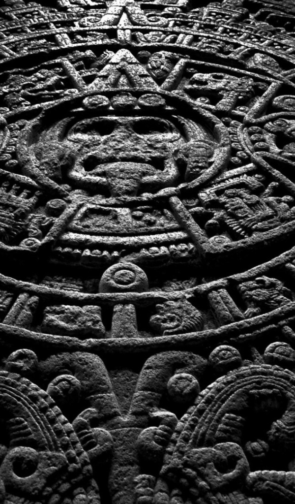 Каменный календарь Майя