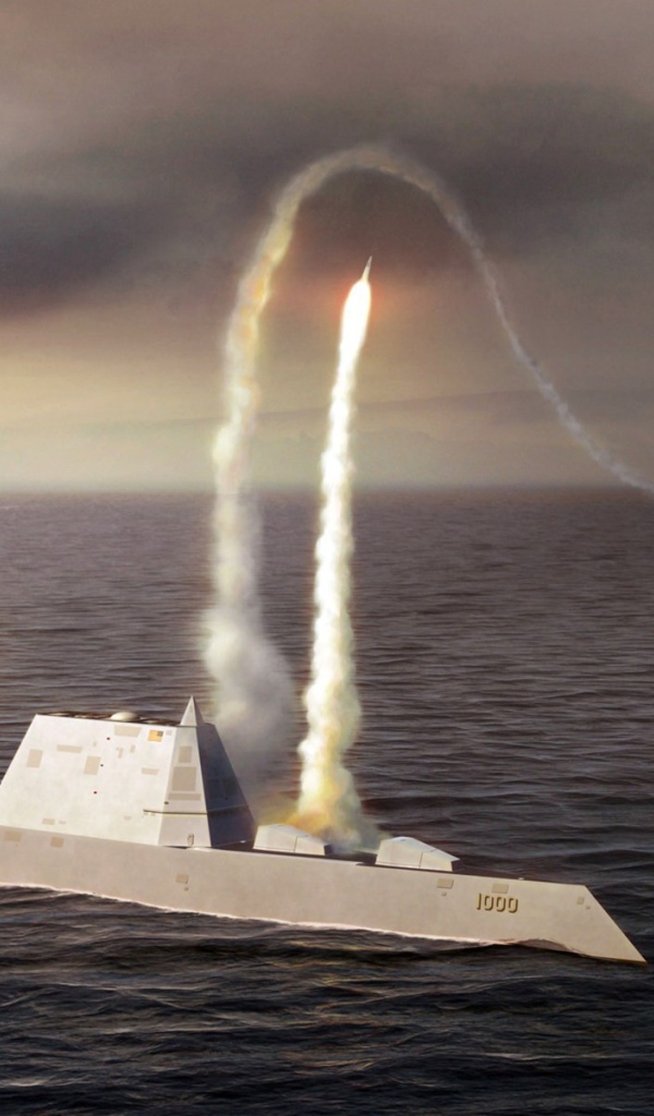 Подводная лодка уничтожает эскадру с помощью ракет