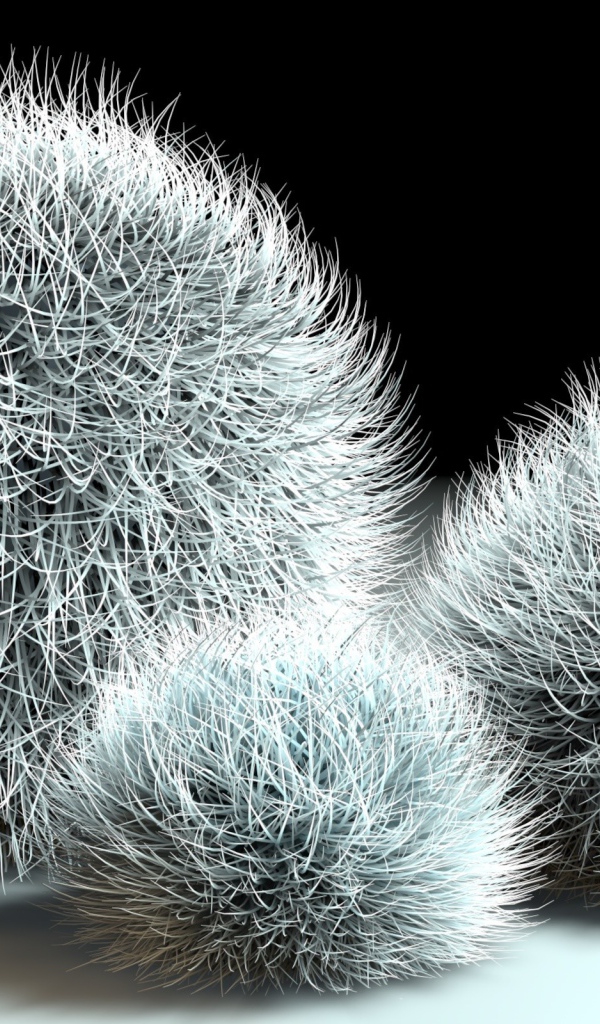 Шарики из мха