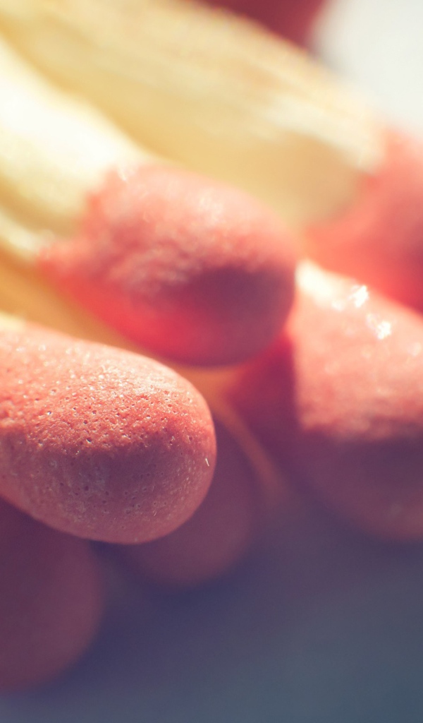 Головки спичек, макро